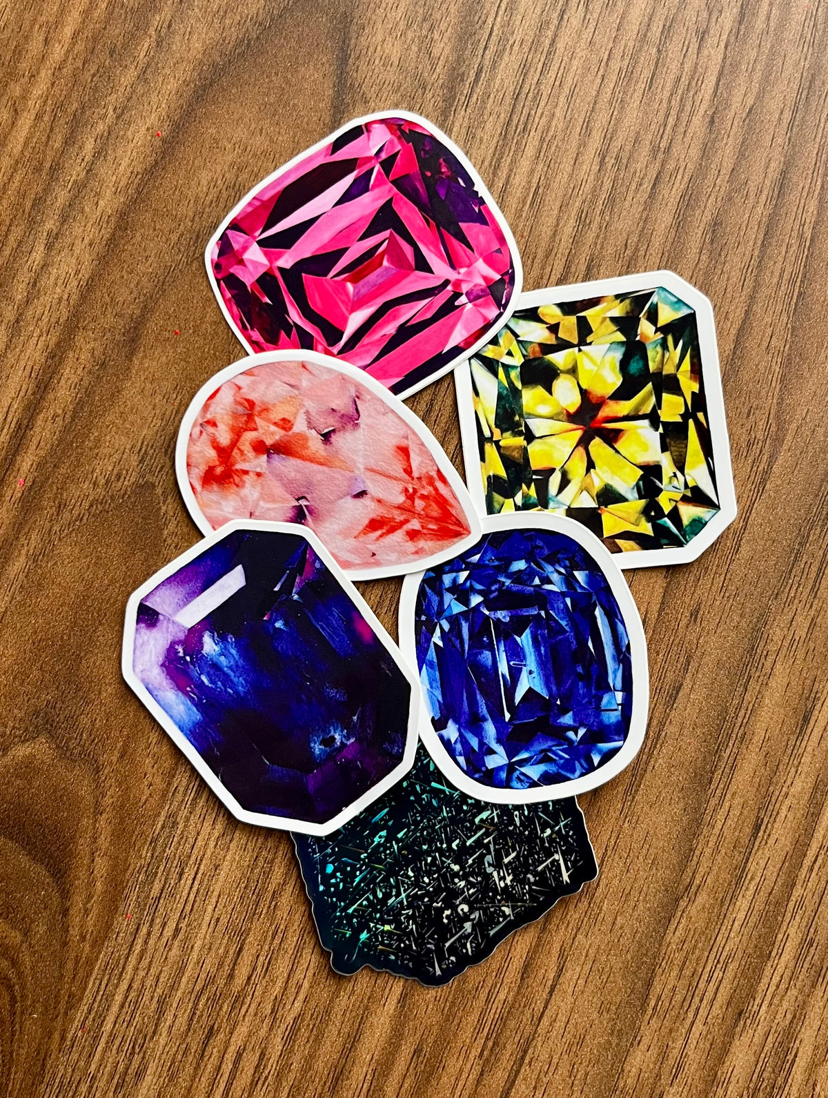 September Sapphire Stickers