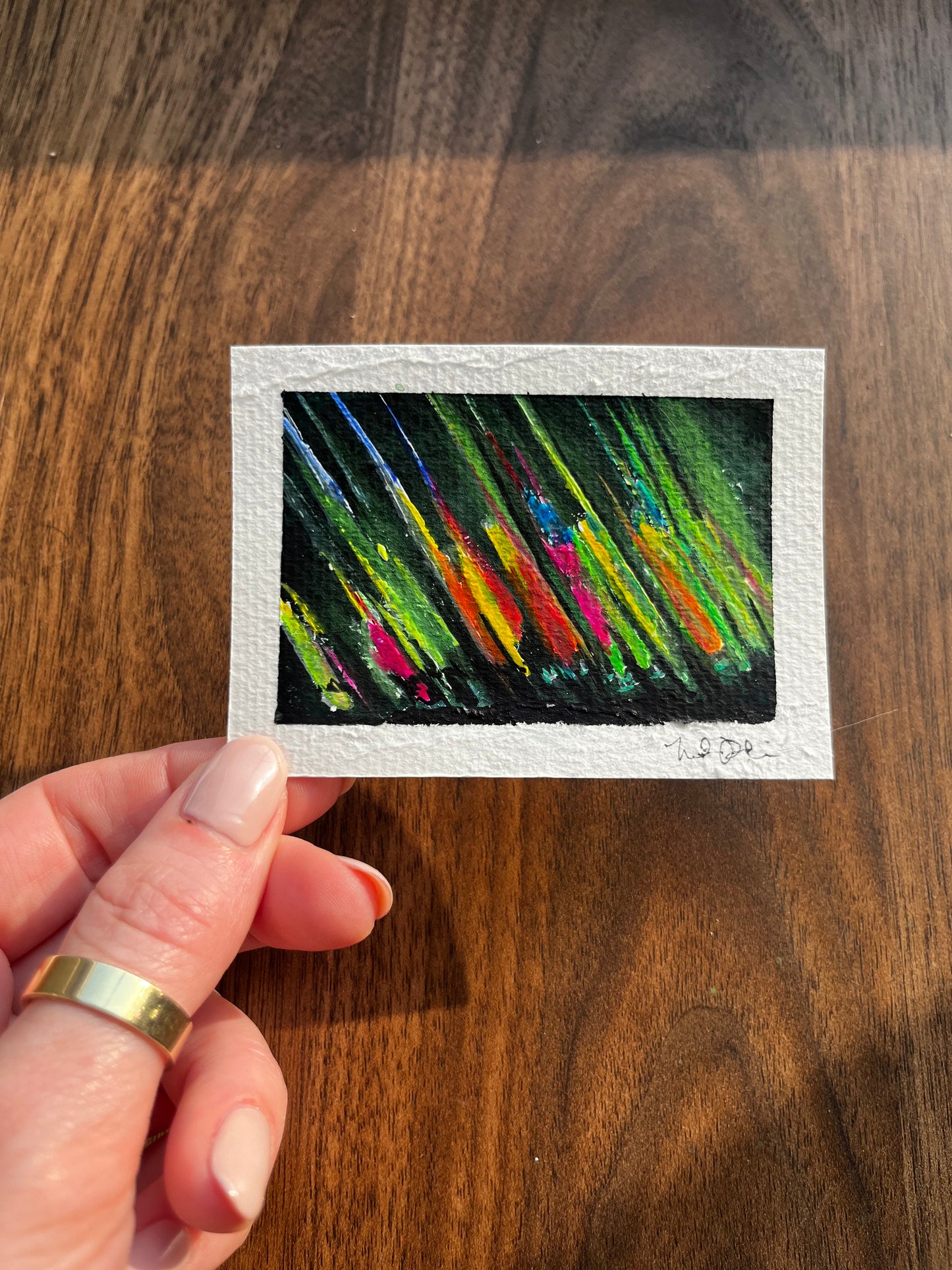 ACEO Iridescent Film in Zultanite