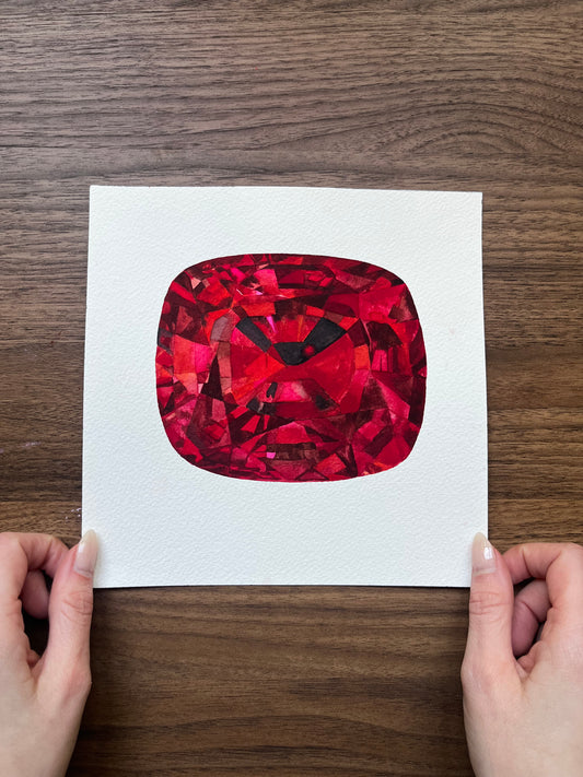 Ruby Gem Print 10x10