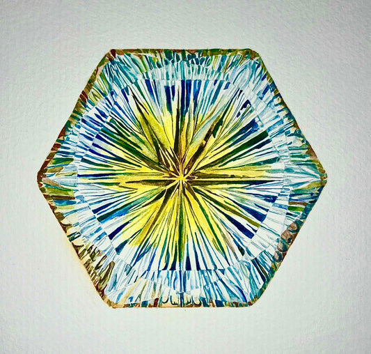 Split by Light Original Painting