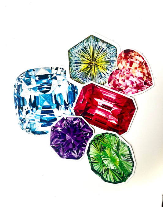 Multi Gem Sticker Pack